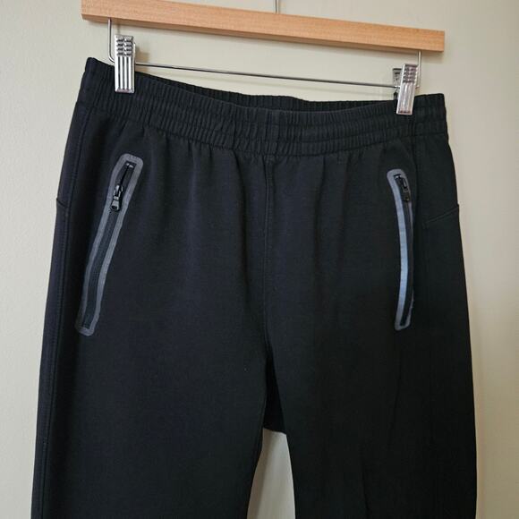 Old Navy Active Men's Dynamic Fleece Joggers, Size M Black Athletic Lounge - Picture 2 of 7